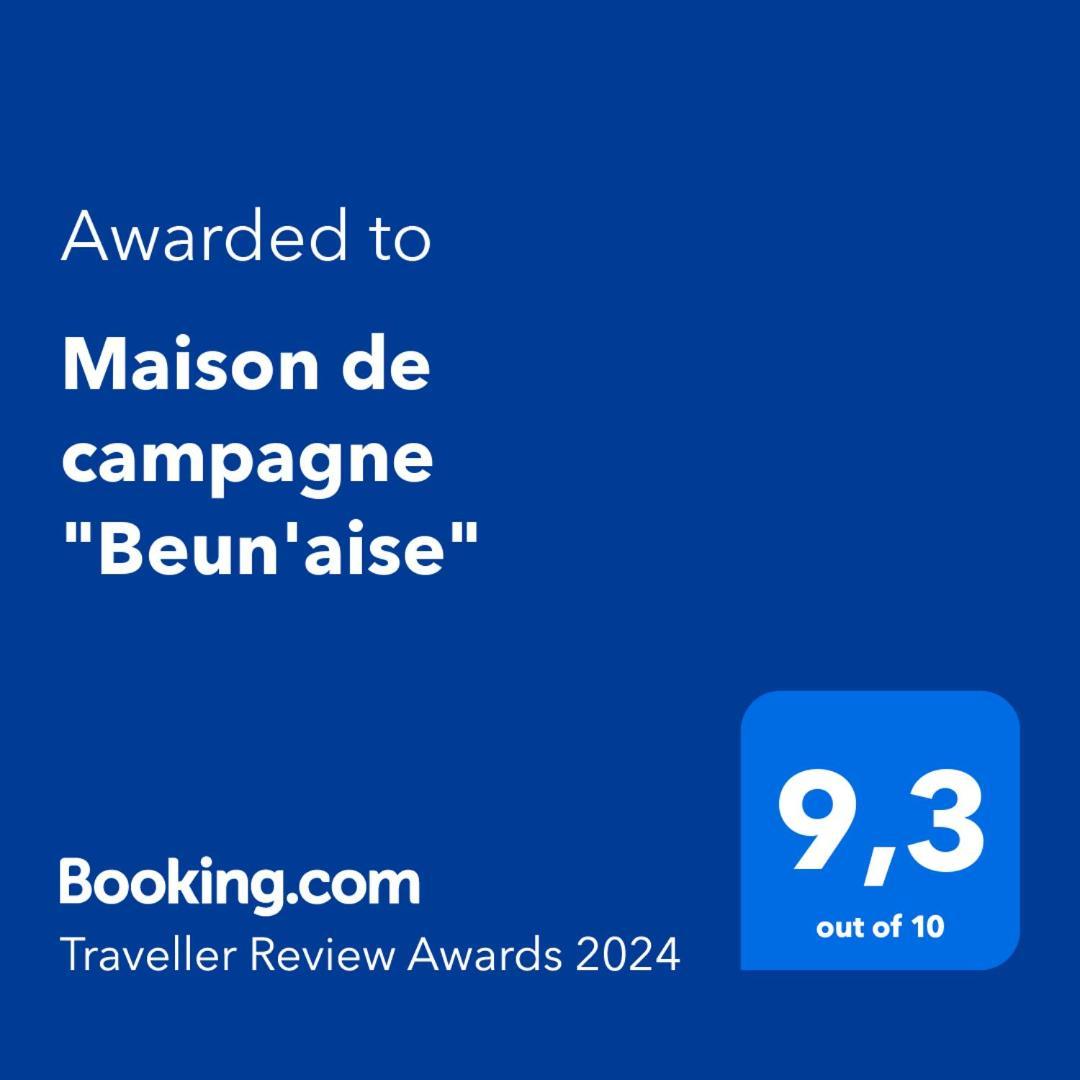 Maison De Campagne "Beun'Aise" Val-du-Mignon Exterior foto
